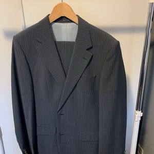 Hugo Boss Suit in Blue pin stripe (sold)